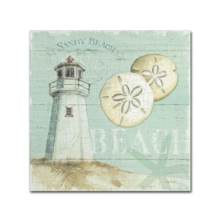 Trademark Fine Art Lisa Audit 'Beach House I' Canvas Art, 35x35 WAP0215-C3535GG